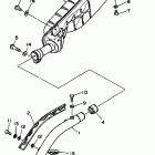 YFM 350ER Выхлопная система