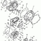 YFM 225 Крышка картера двигателя