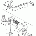 YFM 100DX Выбор переключения