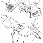 BLASTER YFS200U Переднее крыло