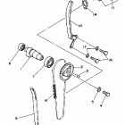 YFM 350FW Цепь механизма газораспределения