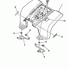 YFM 80 Заднее крыло