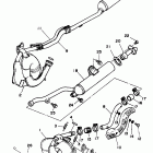 YFZ 350 Выхлопная система