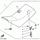 YFM 100DX Сидение