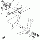 YFS 200 Подножки