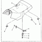 YFM 350ER Сидение