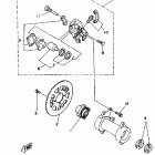 YFZ 350 Задний суппорт тормозной