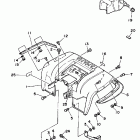 YFM 350FW Заднее крыло