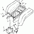 BLASTER YFS200U Заднее крыло