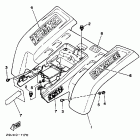 YFZ 350 Заднее крыло
