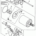 YFM 350FW Стартер электрический