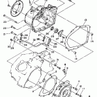 YFM 350FW Крышка картера двигателя