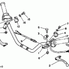 YFM 100DX Рулевые переключатели