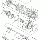 YFM 100 Сцепление