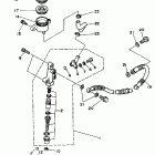YFZ 350 Задний торм цилиндр