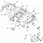 YFM 225 Заднее крыло