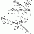 YFS 200 Рулевое управление