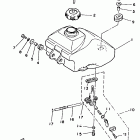 YFM 80 Топливный бак