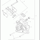 RA1250SE 1ZGS CVO PAN AMERICA (2025) BRAKE CALIPER, REAR