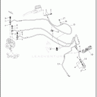 FLTRXSE 1TC6 CVO ROAD GLIDE (2023) BRAKE LINES, FRONT