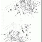 RH975 1ZH1 NIGHTSTER (2022) CRANKCASE AND GEARCASE