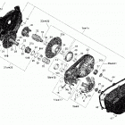 Outlander 500 EFI Трансмиссия