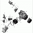 Outlander 400 EFI Впускной коллектор и корпус дроссельной заслонки