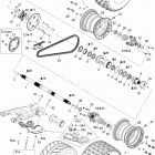 DS 450  X EFI Привод колес задний