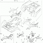 Outlander 500 EFI Кузовные детали 3, std