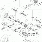 Outlander 400 EFI Привод колес задний