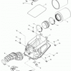 DS 450  X EFI Система воздухо-забора
