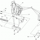 DS 250 NA, CE & INT Front bumper and footrests europe