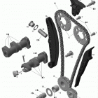 DS 450 CE STD & X (3F9D,3G9D) Camshaft and timing chain