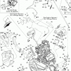 Outlander 500 EFI Двигатель и крепление