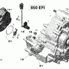 Outlander 650 EFI Коробка передач в сборе