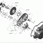 Outlander 400 EFI Трансмиссия