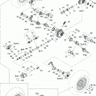 Outlander 400 EFI Привод колес передний
