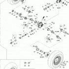 Renegade 500 Привод колес передний