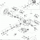 Renegade 500 Drive system, rear 500