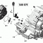Outlander 500 EFI Коробка передач в сборе