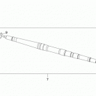 DS 250 NA, CE & INT Приводной вал
