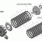 DS 450  X EFI Сцепление