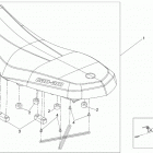 DS 250 NA, CE & INT Сиденье