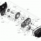 Outlander 650 EFI Трансмиссия