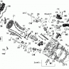 Outlander 500 EFI Головка цилиндров передняя