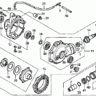 TRX350FE Передний редуктор
