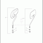 FLHTP 1FMP POLICE ELECTRA GLIDE (2025) Зеркало