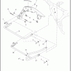 FLHX 1KB7 STREET GLIDE (2025) SUPPORTS, SADDLEBAG