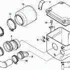 TRX400FW Воздухозаборник