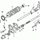 TRX400FW Вилка переключения передач